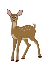 Cartoon Little Deer, wild animal