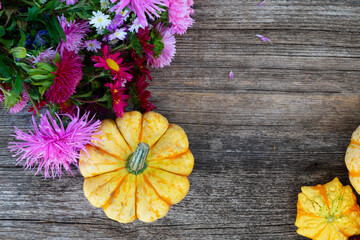 pumpkin on table