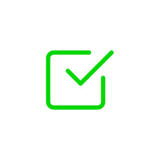 green check mark