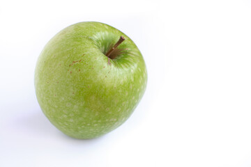 Green apple isolated on white