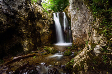 Obraz premium Devil’s Mill waterfall