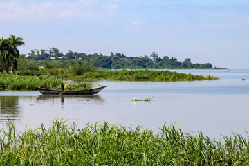 Obraz premium Unterwegs am Lake Victoria