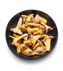 Frozen chanterelle mushrooms