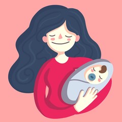 Mother and baby