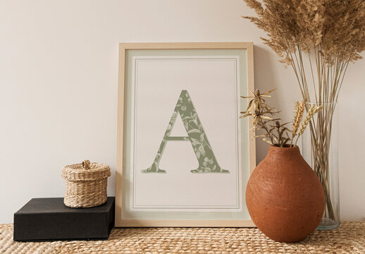 Alphabet Pattern Customizable