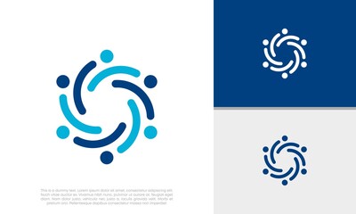 Human Resources Consulting Company, Global Community Logo.
