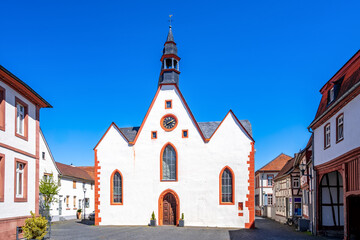 Marktplatz, Babenhausen, Hessen, Deutschland 