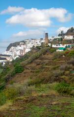 Obraz premium Andalusian village in the coast