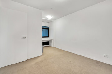 Empty and unfurnished brand new apartment