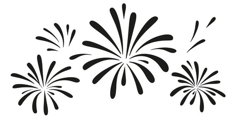 Fototapeta premium ICÔNE FEU D'ARTIFICE