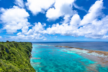 Fototapeta premium 沖縄県宮古島、夏の風景・日本