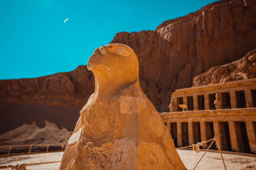 Fototapeta na wymiar The temple of Hatshepsut near Luxor in Egypt