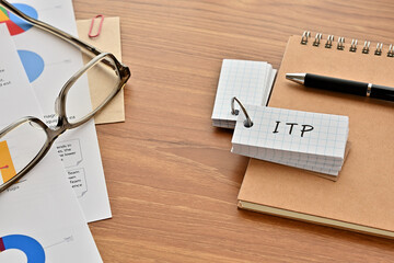 There is a word book with the word of ITP which is an abbreviation for Intelligent Tracking...