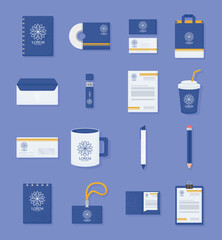 corporate business stationery