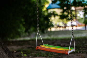 Colorful swing