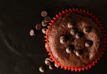 chocolate muffin 