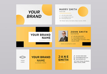Vibrant Business Card Template Collection