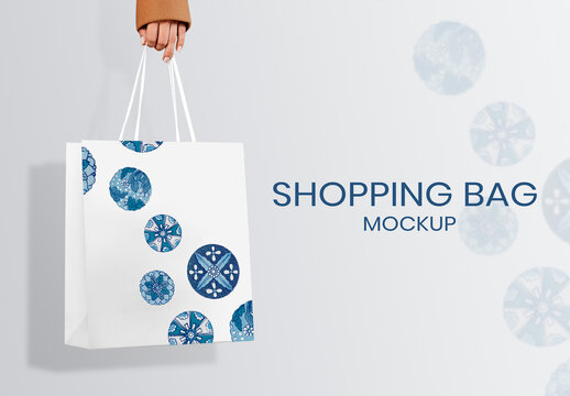 Editable Shopping Bag Mockup