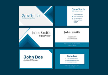 Business Card Layout Collection