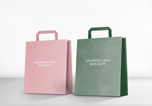 Editable Shopping Bag Mockup