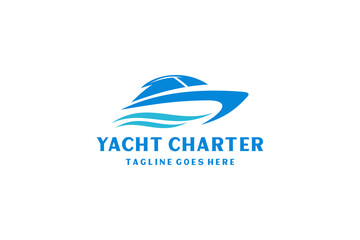 Yacht / Cruise Logo design inspiration with minimalist art style.