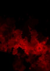 赤と黒の滲むテクスチャ背景
