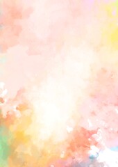 Plakat 幻想的なレトロな虹色テクスチャ背景