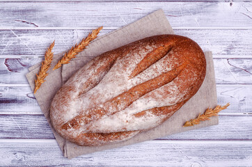 Traditional dark bread