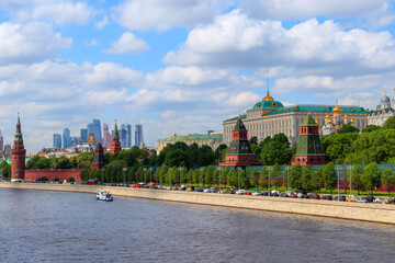 Kremlin and Moskva River, Russia
