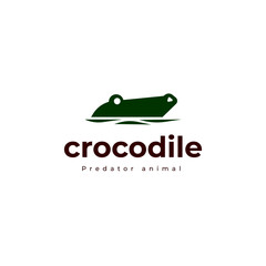 crocodile reptile logo