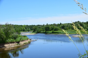 Etchemin river in Levis south of Quebec city