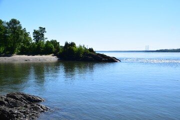 Orlean island on the St-Lawrence river