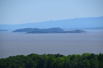 Orlean island on the St-Lawrence river