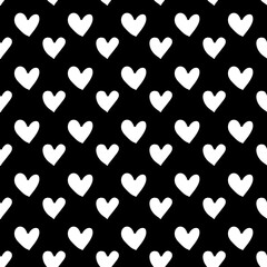 seamless pattern of heart background