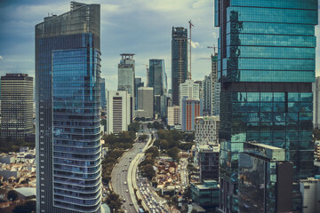 Between The Buildings' Legs - Jakarta 2018