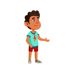 asian boy kid in aqua park cartoon vector. asian boy kid in aqua park character. isolated flat cartoon illustration