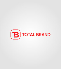 Total Brand creative modern vector logo template