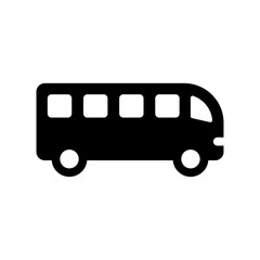 Bus icon vector. Transport symbol 