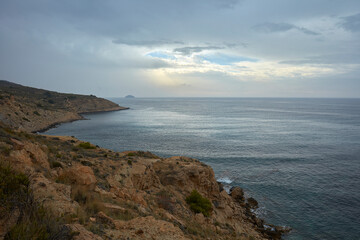 Acantilados de Villajoyosa (Alicante)