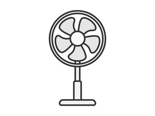 Obraz premium 扇風機のアイコン