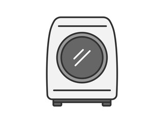 ドラム式洗濯機のアイコン