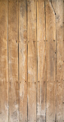 Obraz premium wooden door behind the house,wood pattern background