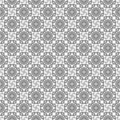 Traditional chinese, japanese, asian vector seamless patterns.