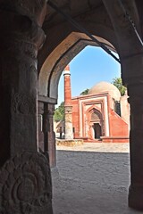 Naklejka premium Lat Ki Masjid ( mosque ) Hisar, haryana, india,asia