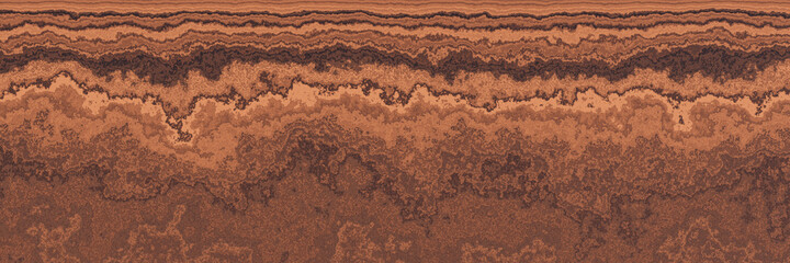 Abstract brown wall background. Weathered soil.