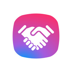 Hand-Shake - Sticker