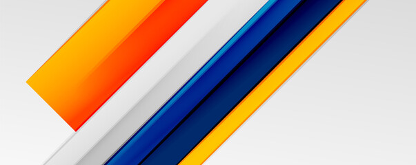Color abstract lines trendy geometric background for business or technology presentation, internet poster or web brochure cover, wallpaper
