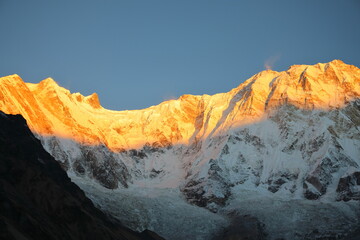 Sunrise at Annapurna Base Camp, Nepal