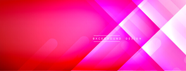 Dynamic lines abstract background. 3D shadow effects and fluid gradients. Modern overlapping forms