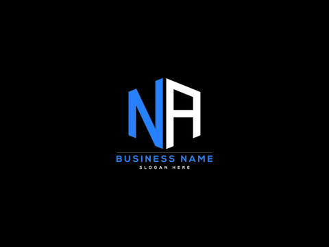 Letter NA Logo, creative na logo icon vector for business